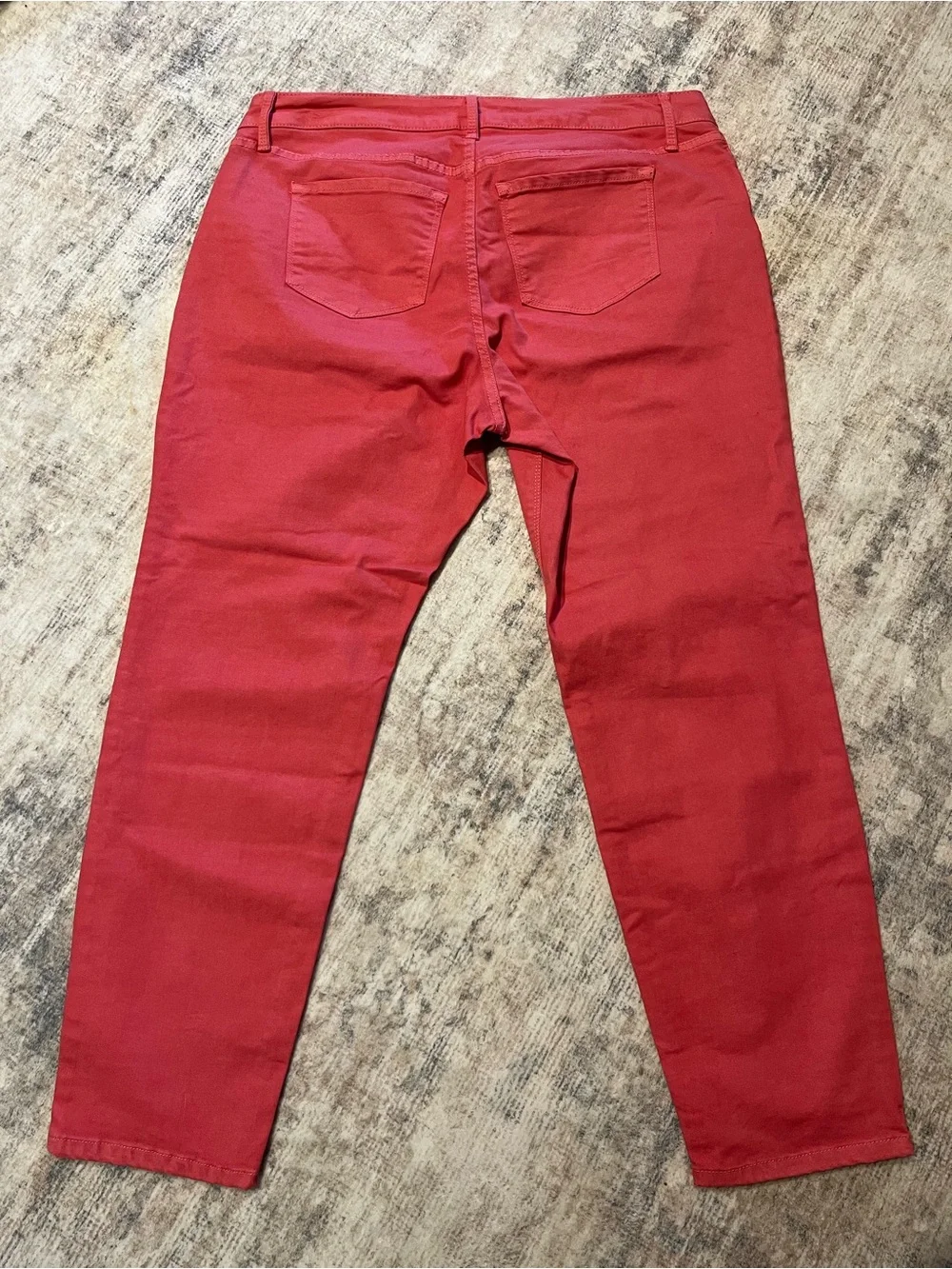 Market‎ & Spruce Women's Straight Leg Jeans in Coral